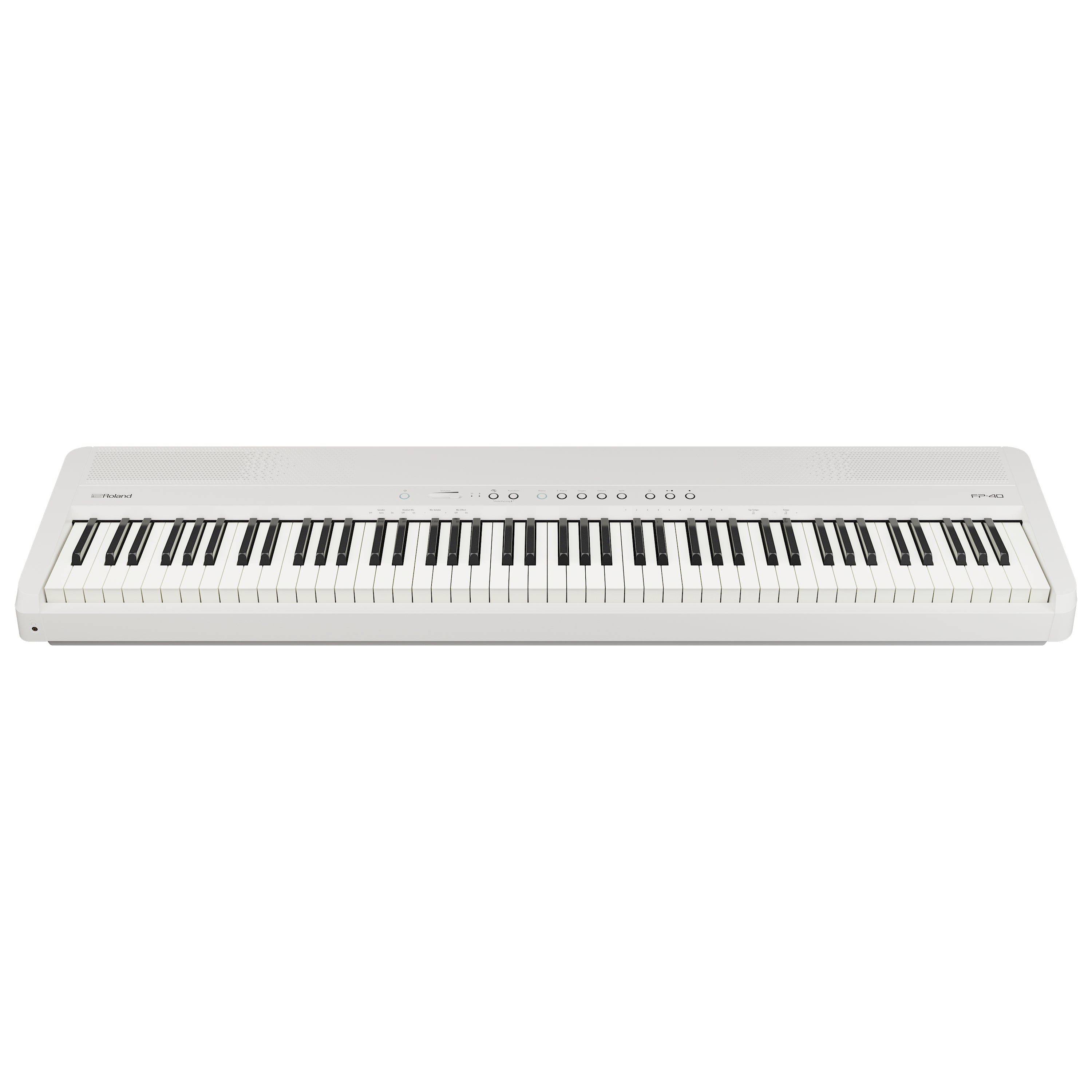 Roland FP-40 Digital Piano - White, View 6