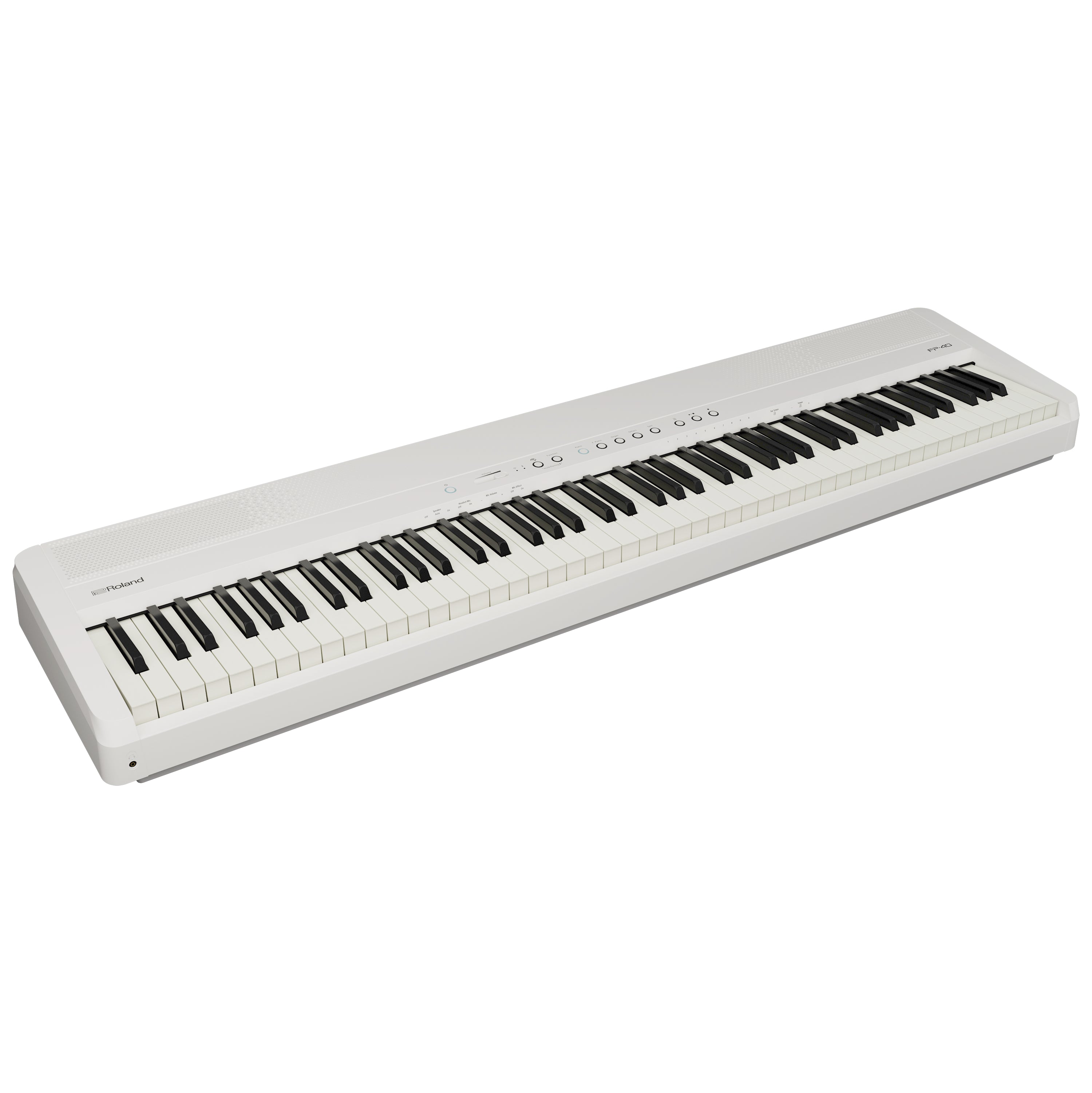 Roland FP-40 Digital Piano - White, View 7
