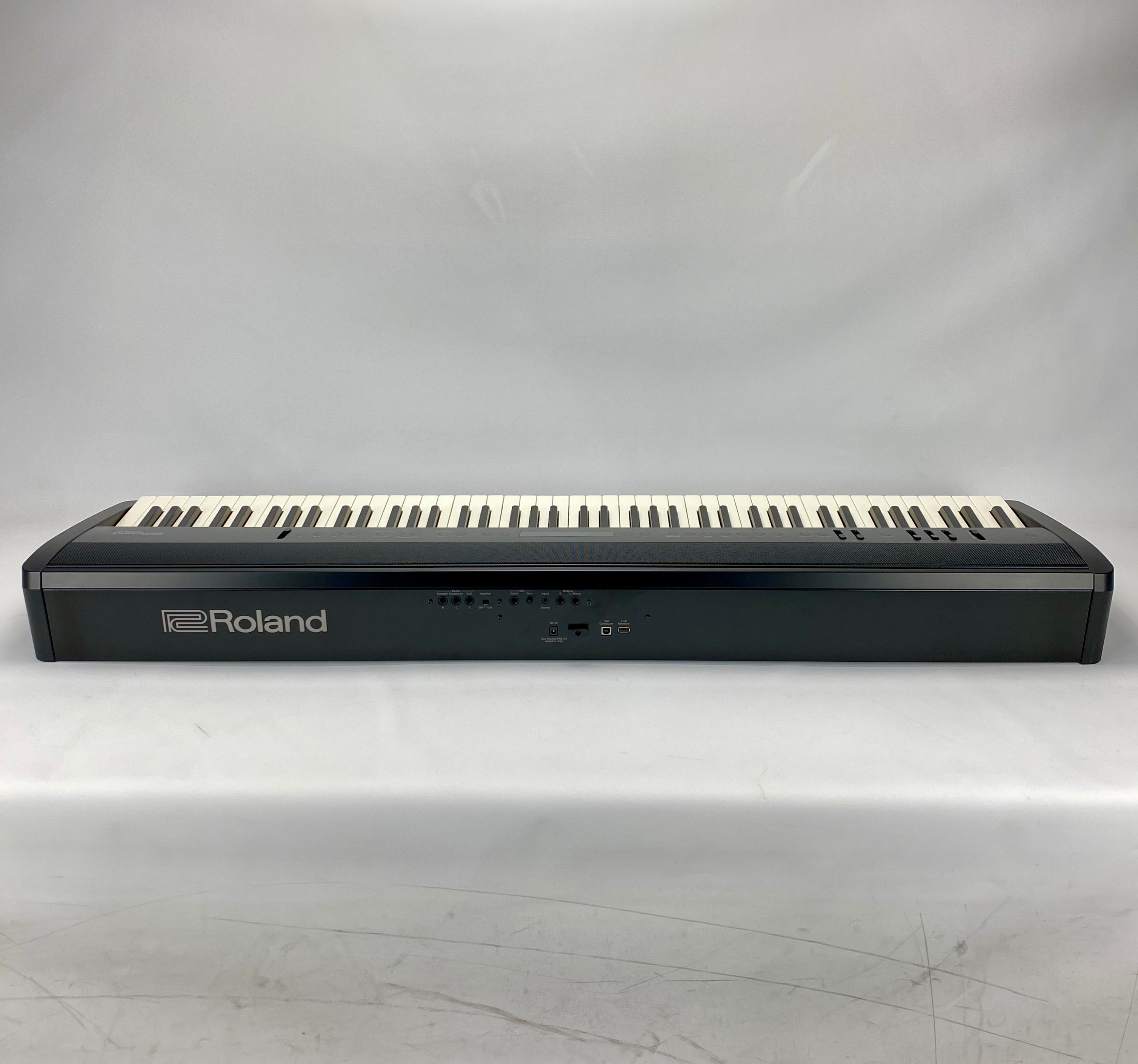 Roland FP-60X Digital Piano - Black, rear view