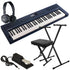 Roland GoKeys 3 Music Creation Keyboard - Midnight Blue KEY ESSENTIALS BUNDLE
