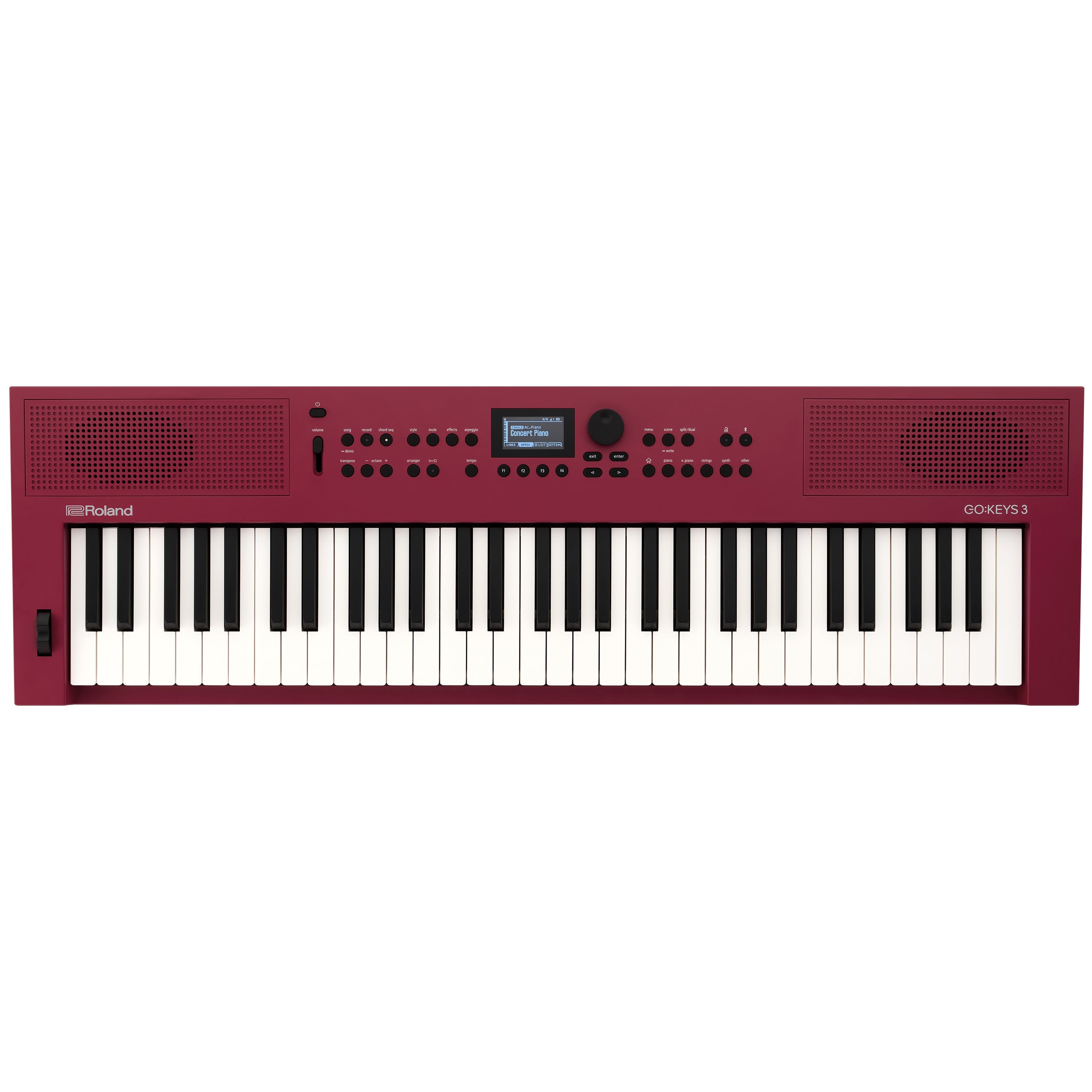 Roland GoKeys 3 Music Creation Keyboard - Red KEY ESSENTIALS