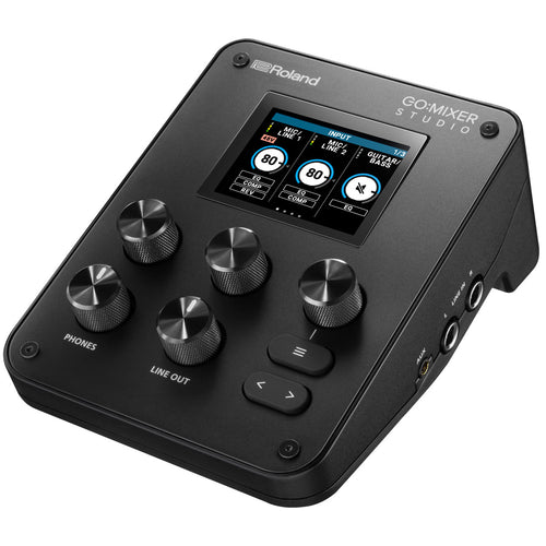 Roland GO:MIXER STUDIO Audio Mixer/Interface, View 2