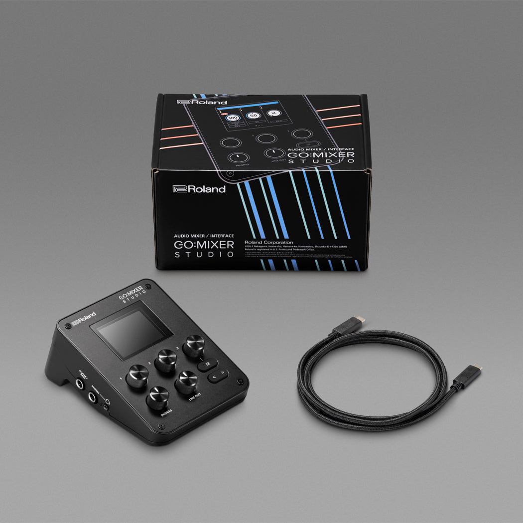 Roland GO:MIXER STUDIO Audio Mixer/Interface, View 8