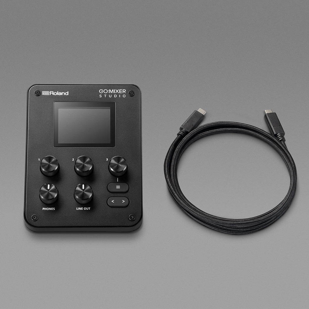 Roland GO:MIXER STUDIO Audio Mixer/Interface, View 9