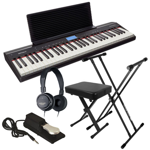 Roland GO:PIANO Portable Keyboard KEY ESSENTIALS BUNDLE