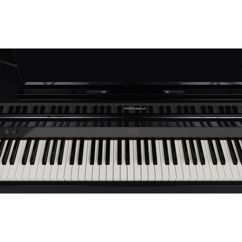 Roland GP-6 Digital Grand Piano - Polished Ebony - controls off