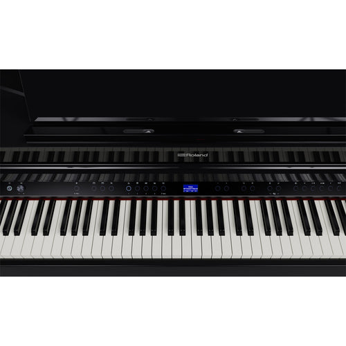 Roland GP-6 Digital Grand Piano - Polished Ebony - Controls