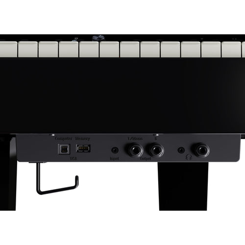 Roland GP-6 Digital Grand Piano - Polished Ebony - inputs and outputs