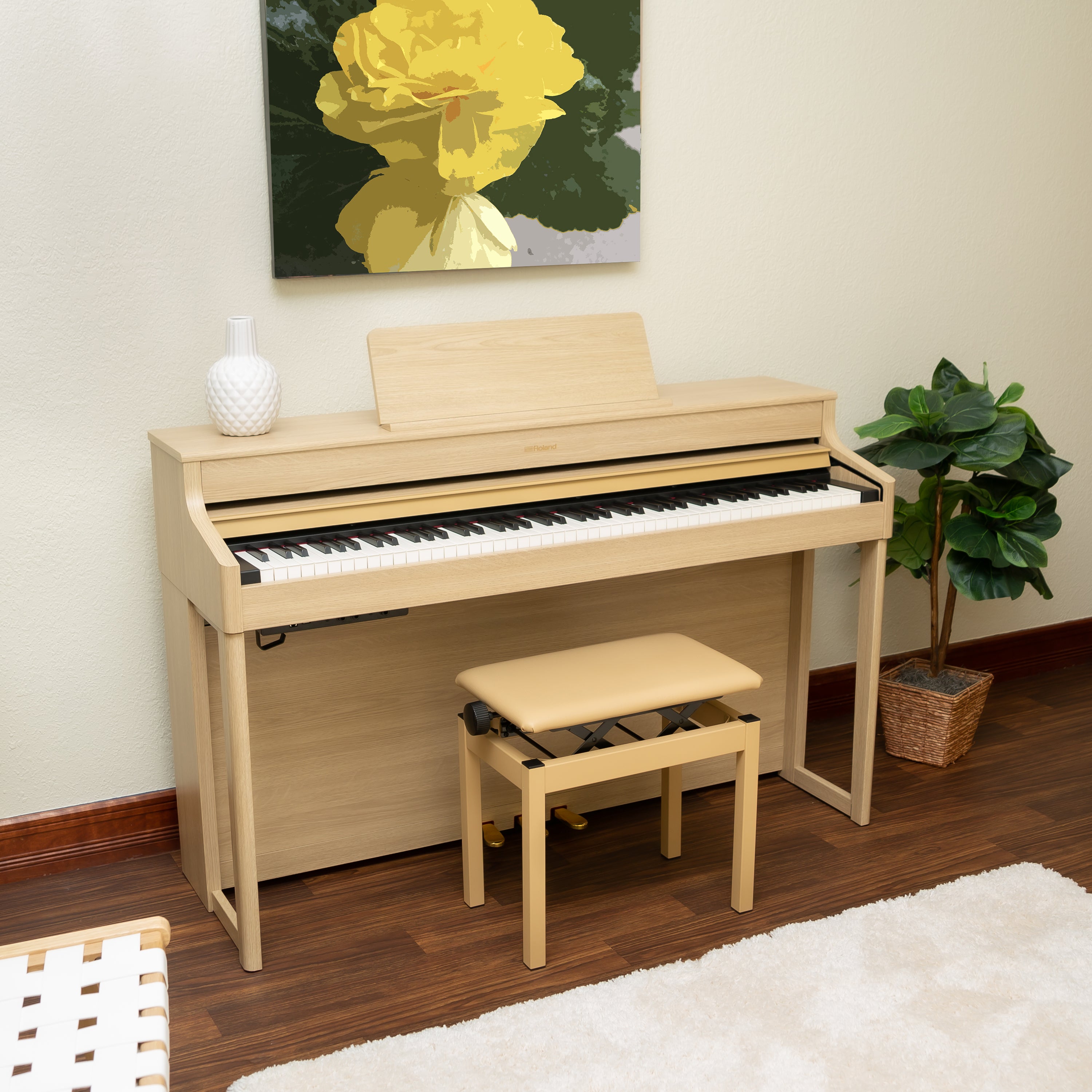 Roland shop oak piano
