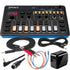 Collage showing components in Roland Aira Compact J-6 Chord Synthesizer POWER & CABLE KIT