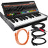Collage showing components in Roland Boutique Jupiter-08 Synthesizer CABLE KIT