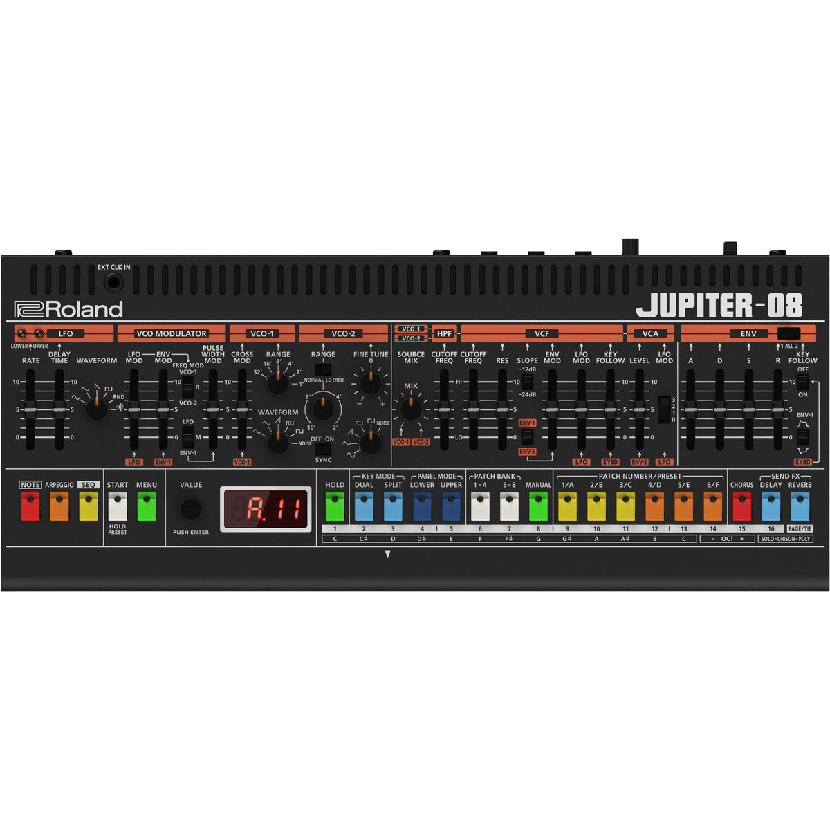Roland Boutique Jupiter-08 Synthesizer View 3