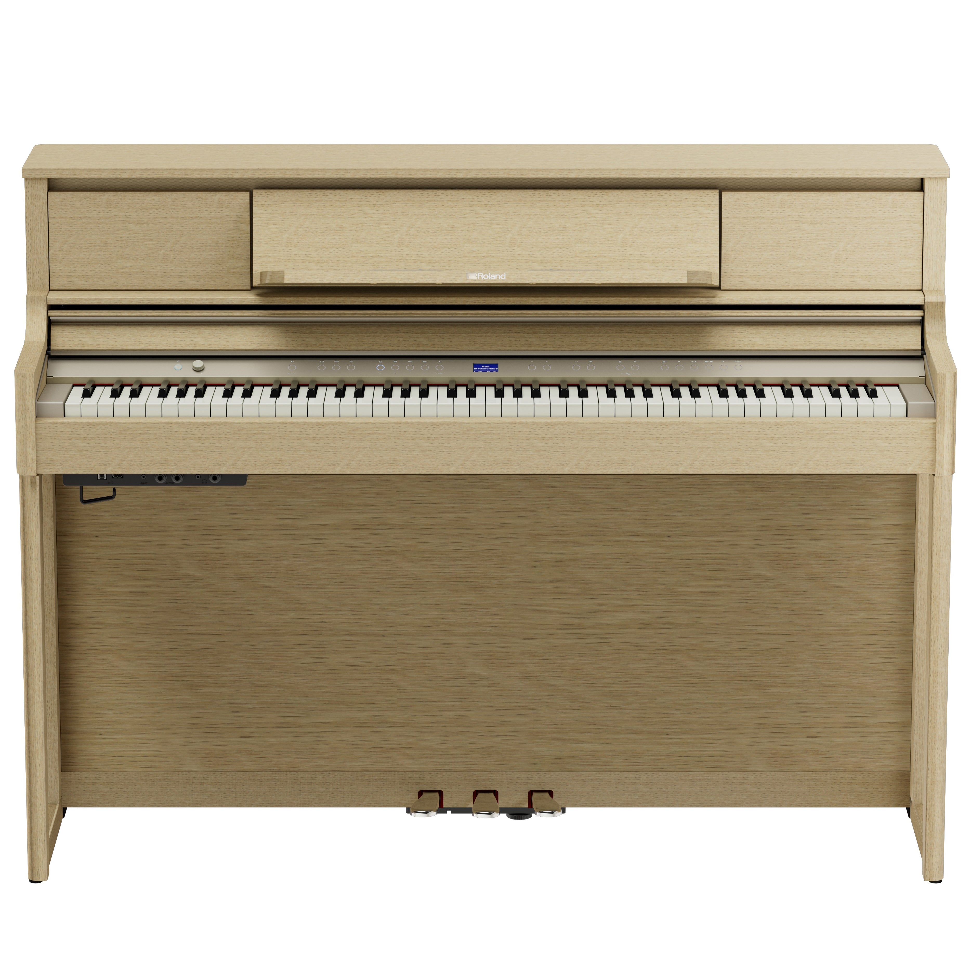 Roland LX-5 Digital Piano with Bench - Light Oak - View 2