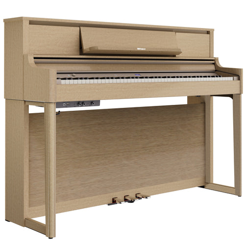 Roland LX-5 Digital Piano with Bench - Light Oak - View 28