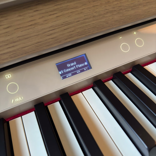 Roland LX-5 Digital Piano with Bench - Light Oak - View 12