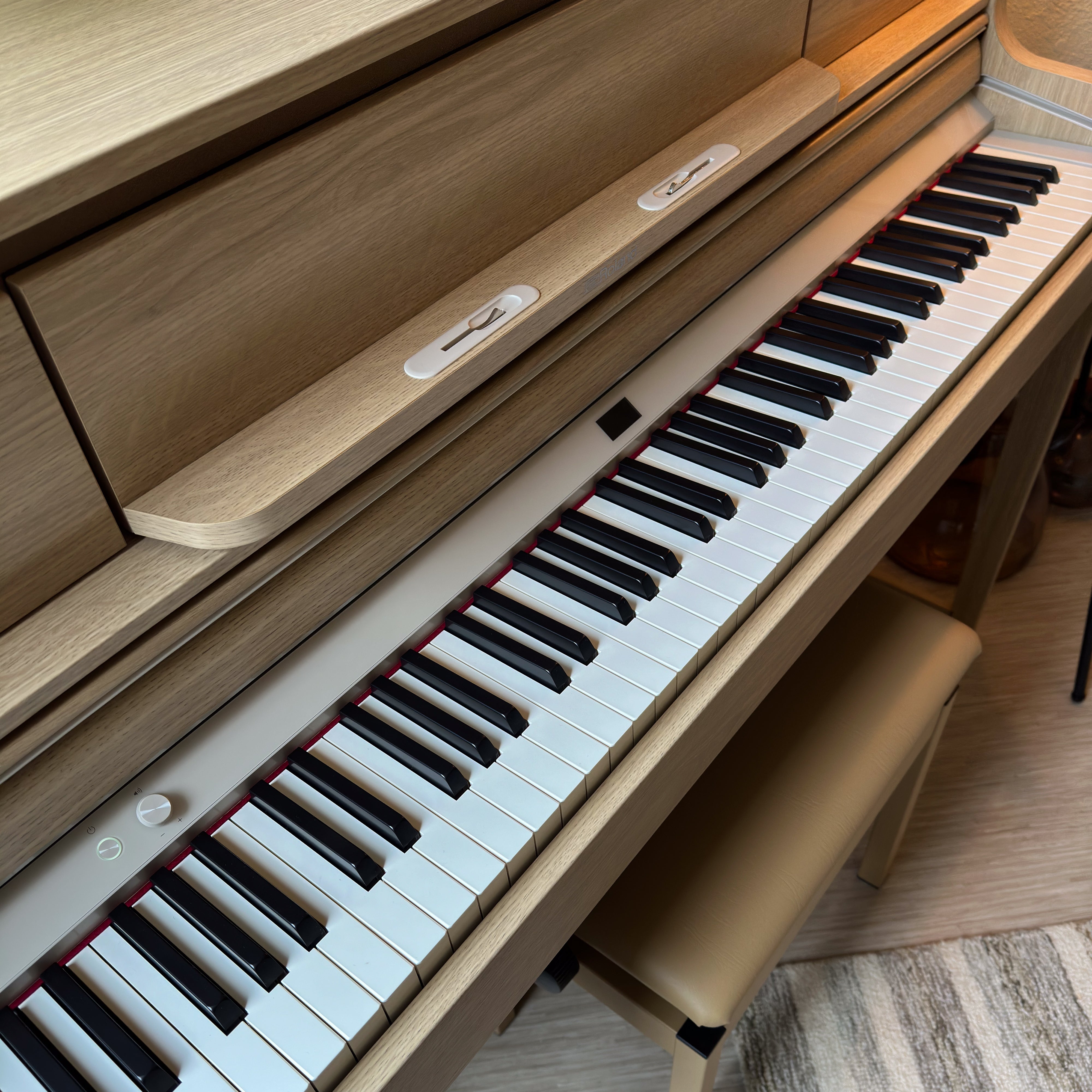 Roland LX-5 Digital Piano with Bench - Light Oak – Kraft Music