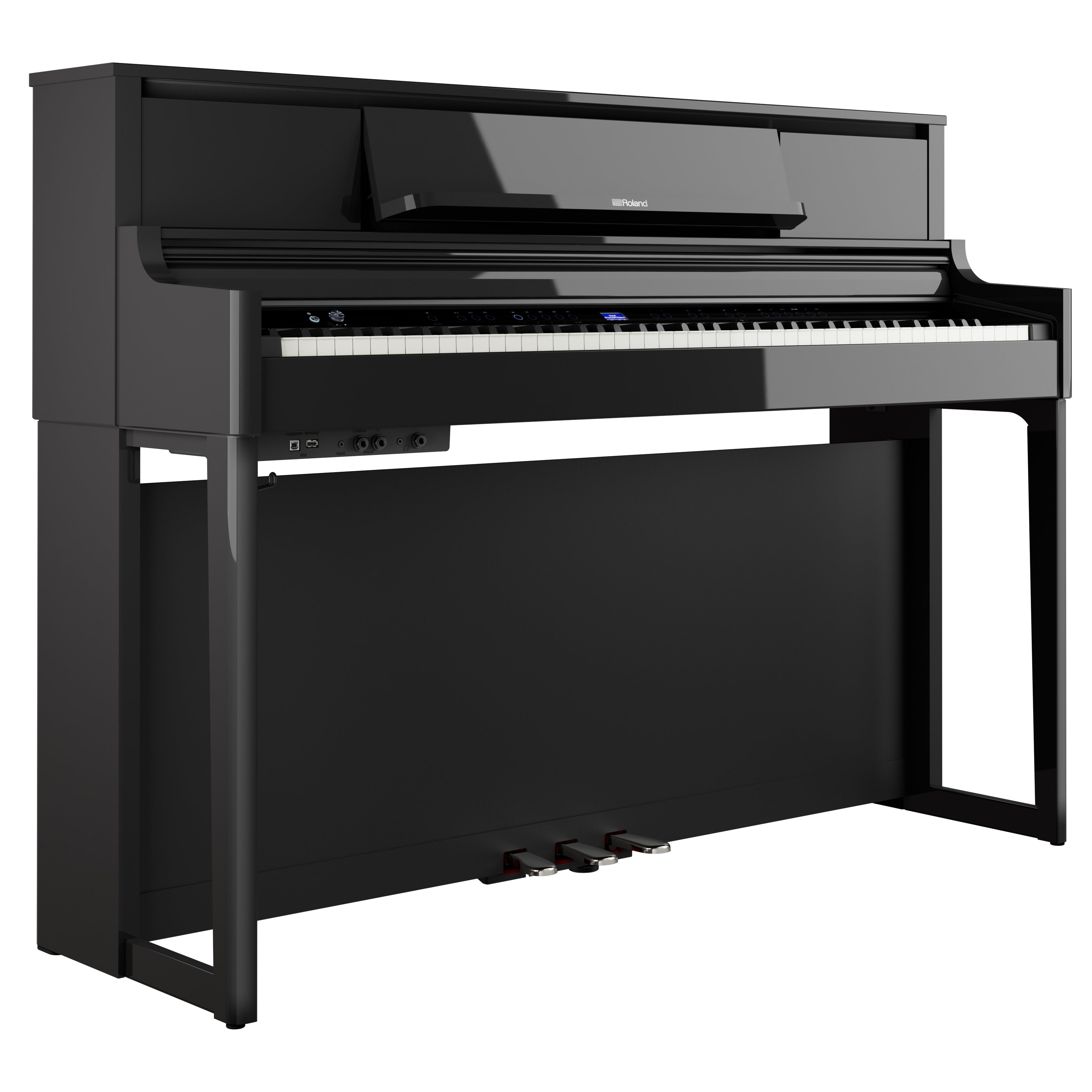 Roland LX-5 Digital Piano with Bench - Polished Ebony – Kraft Music