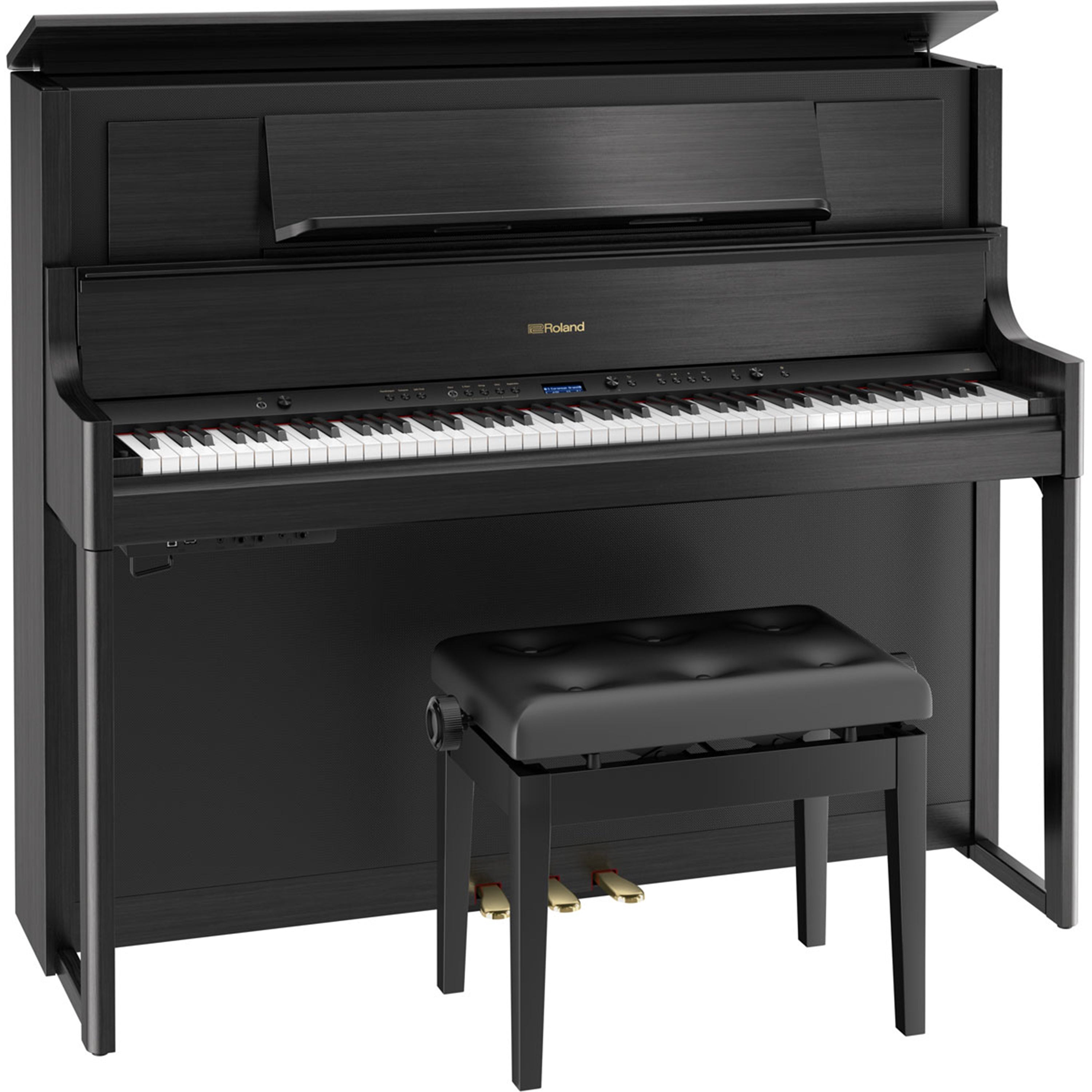 Roland LX708 Digital Piano - Charcoal Black