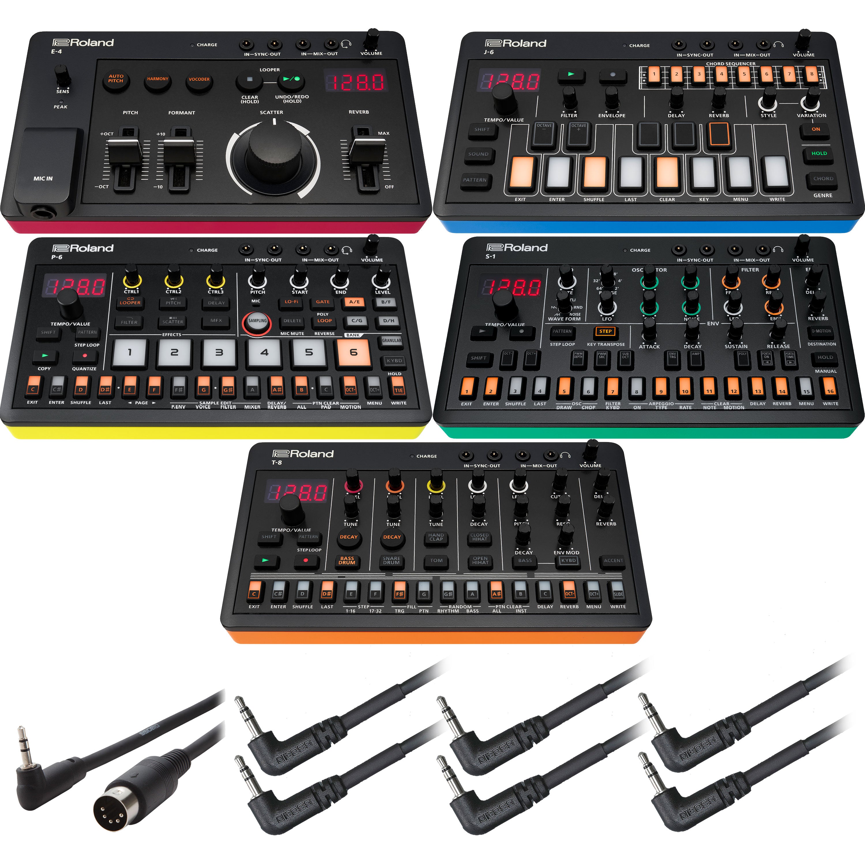 Roland Aira Compact P-6 Creative Sampler - Save w/ Bundles Roland Aira Compact P-6 Creative Sampler - Save w/ Bundles