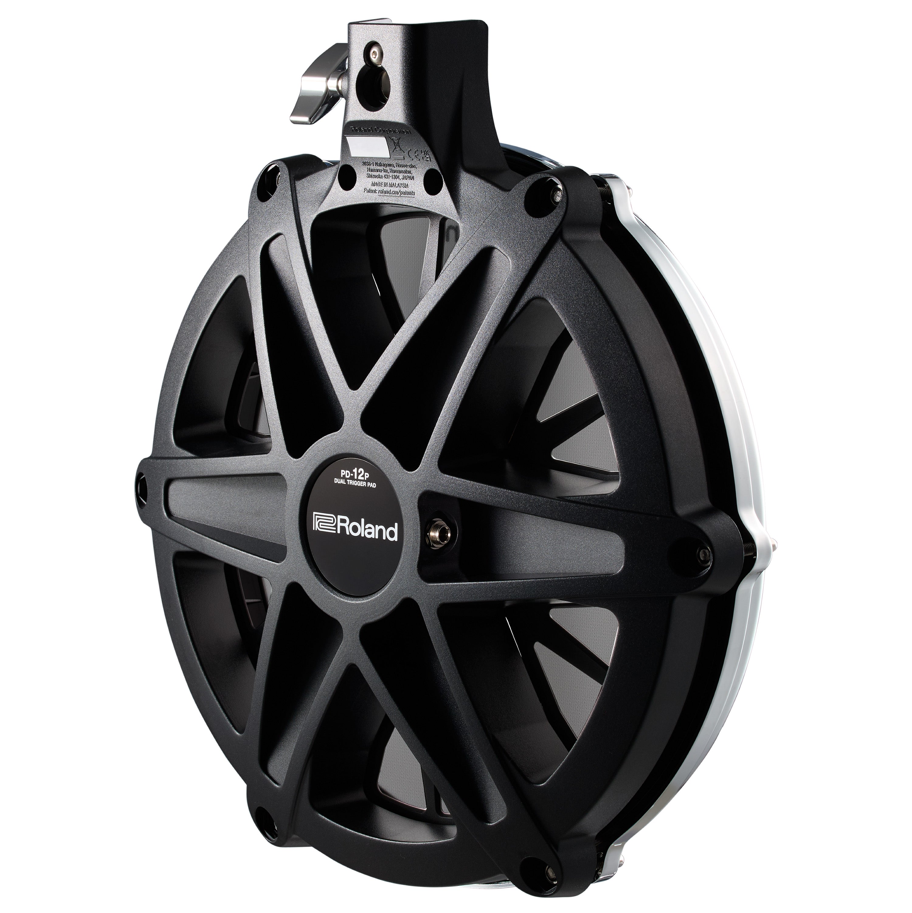 Roland V-Drums PD-12P 12" Electronic Drum Pad, View 2