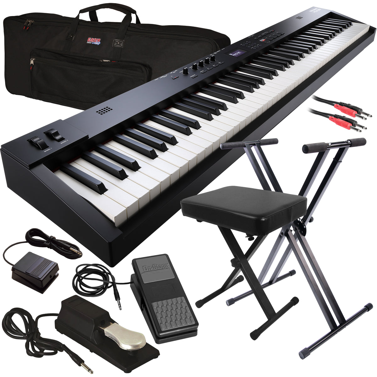 Stage Esentials Roland RD-08 Stage Piano STAGE ESSENTIALS BUNDLE – Kraft Music