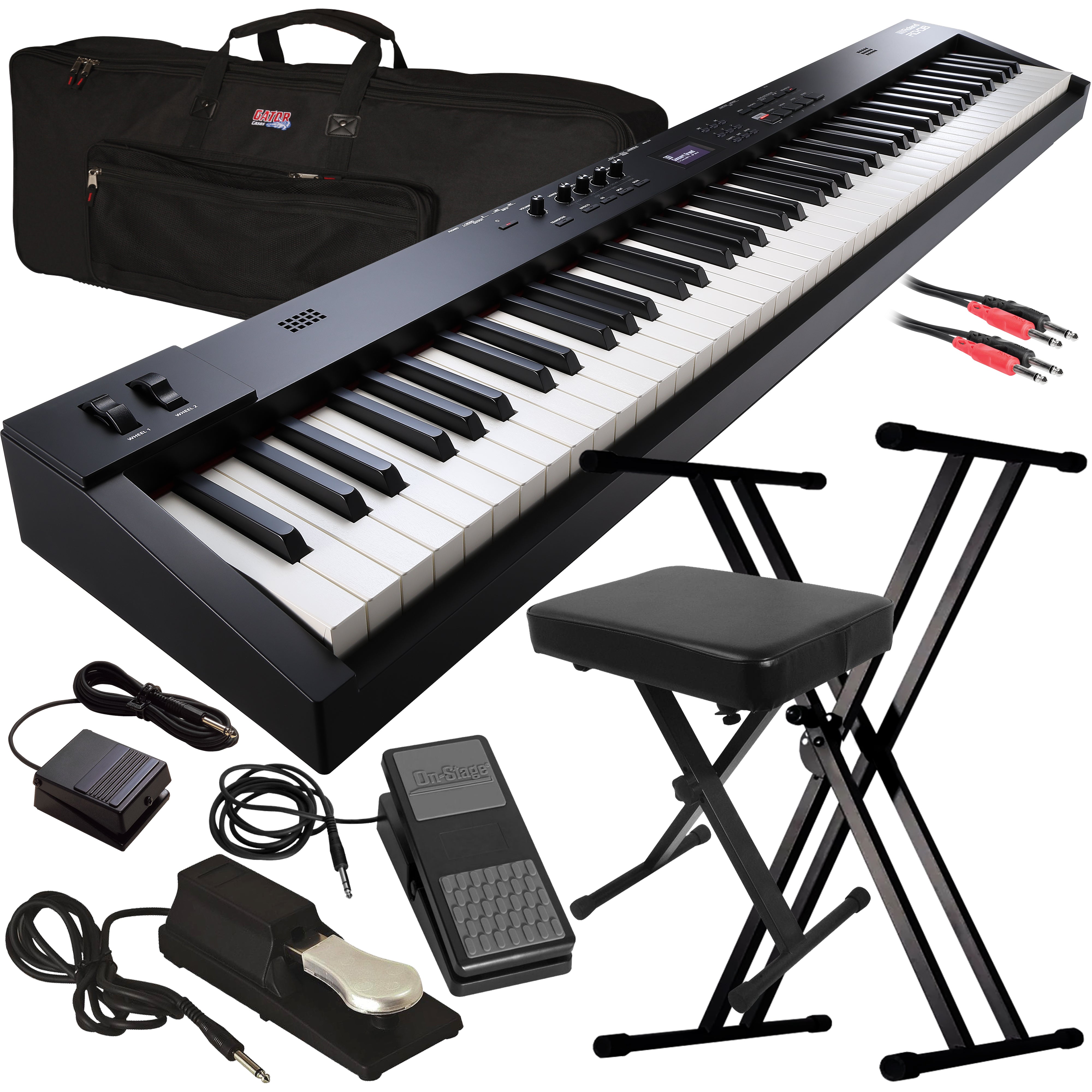 Roland RD-08 Stage Piano STAGE ESSENTIALS BUNDLE – Kraft Music
