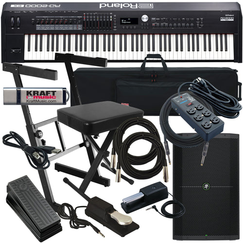 Roland RD-2000 EX Stage Piano COMPLETE STAGE BUNDLE