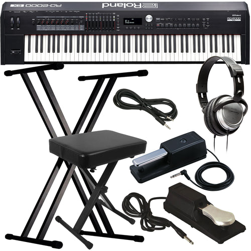Roland RD-2000 EX Stage Piano KEY ESSENTIALS BUNDLE