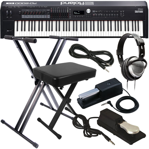 Roland RD-2000 EX Stage Piano KEY ESSENTIALS BUNDLE