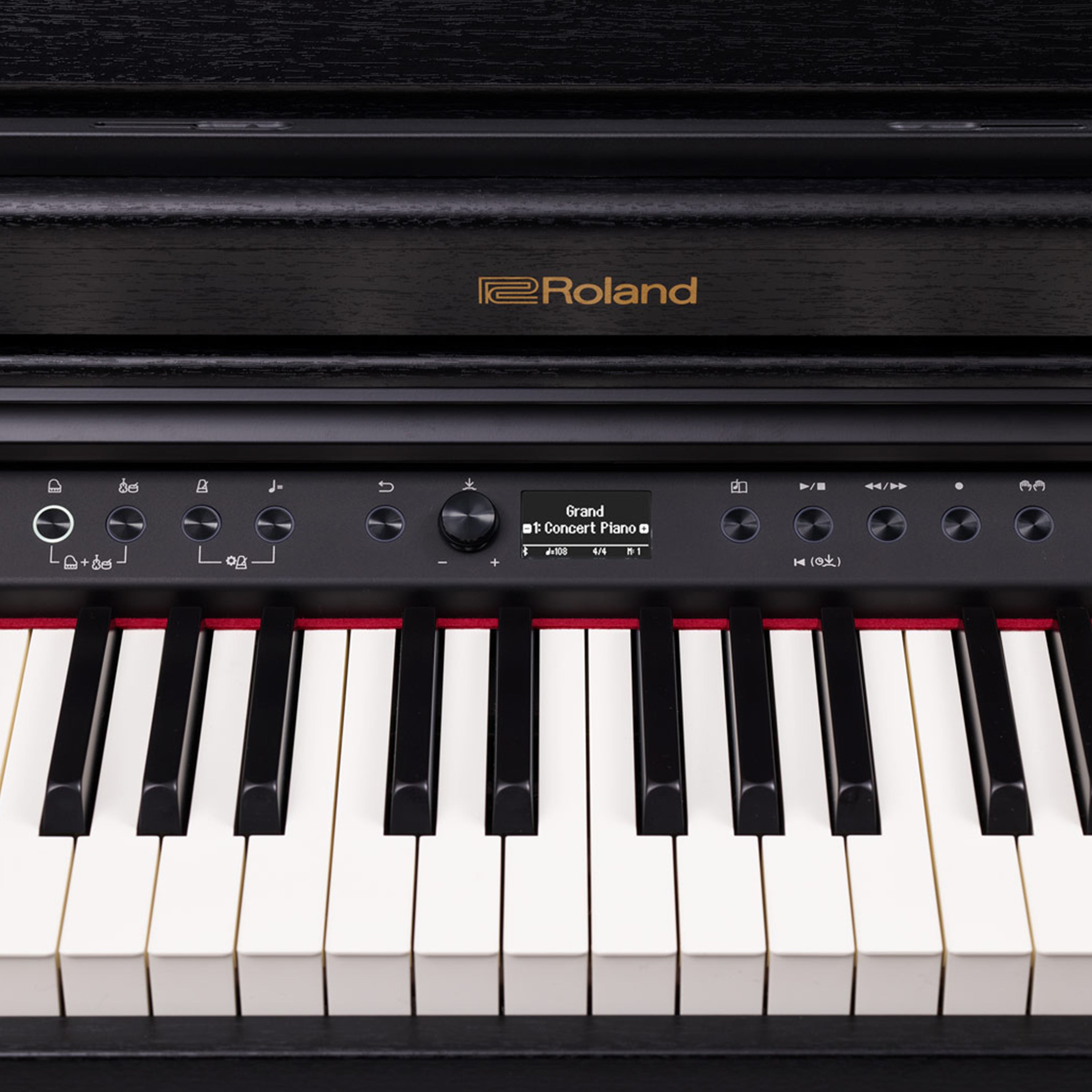 Roland RP701 Digital Piano - Contemporary Black - controls 2