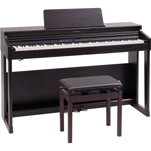 Roland RP701 Digital Piano - Dark Rosewood - with bench
