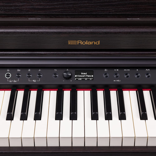 Roland RP701 Digital Piano - Dark Rosewood - controls 2