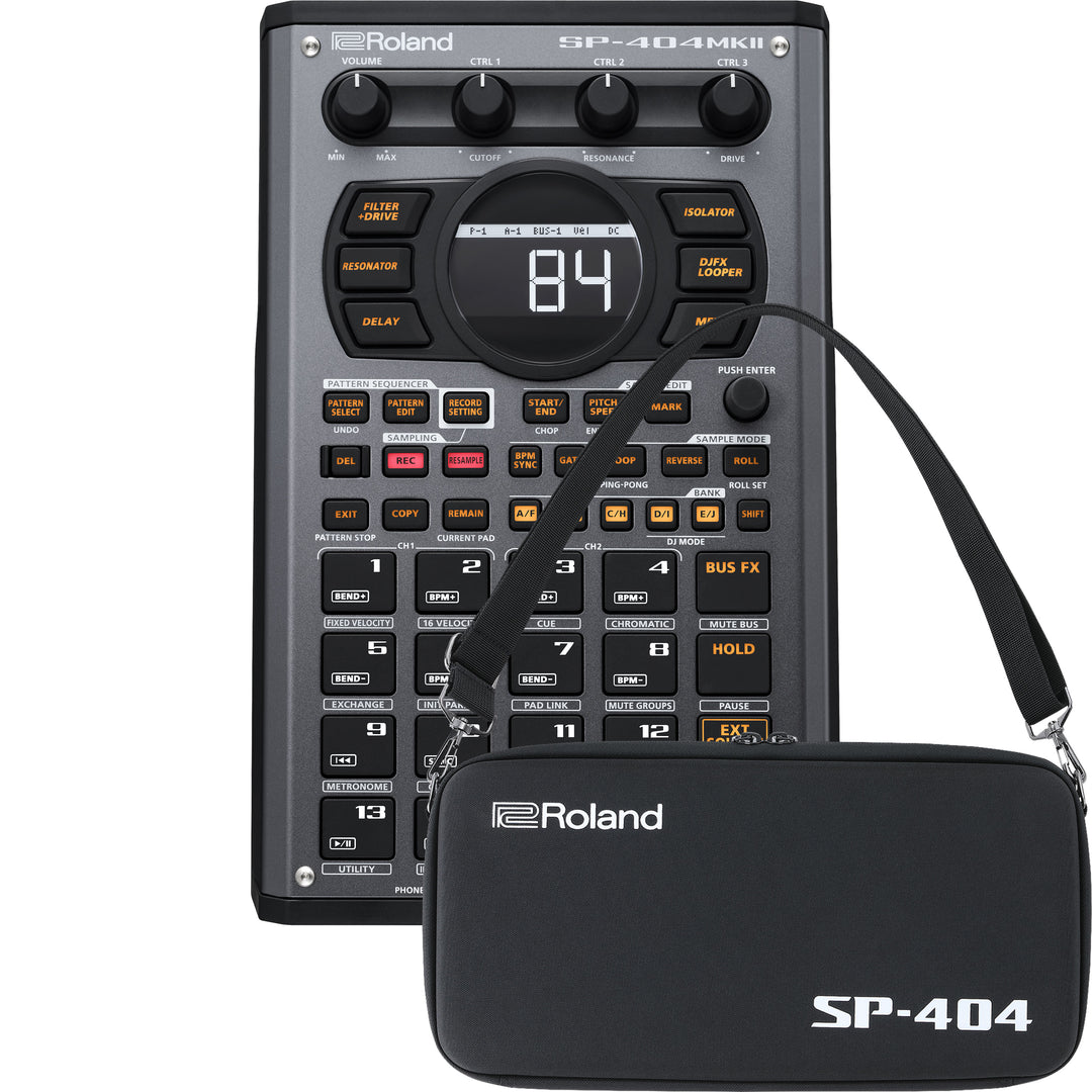 Roland SP-404MKII Creative Sampler and Effector CARRY BAG KIT – Kraft Music