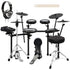 Collage of items included in the Roland V-Drums TD316 Electronic Drum Set DRUM ESSENTIALS BUNDLE
