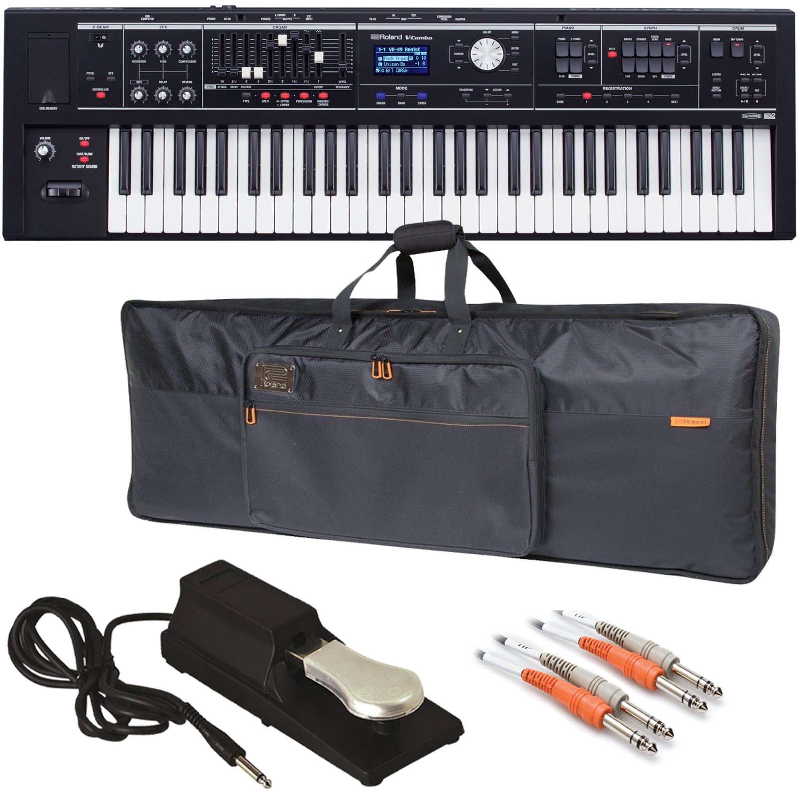 Roland V-Combo VR-09B Performance Keyboard STAGE KIT – Kraft Music
