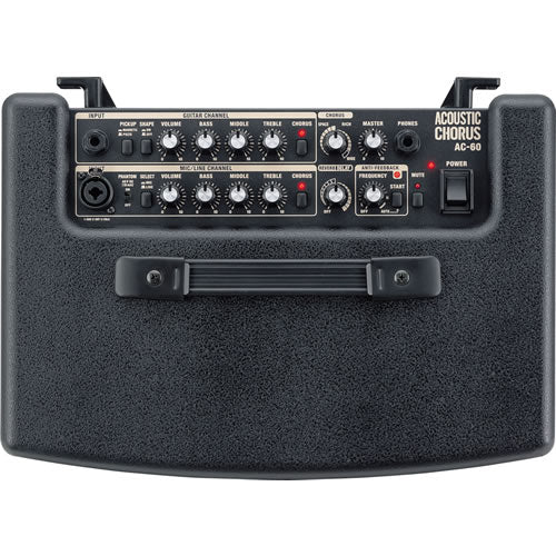 Roland AC-60 Acoustic Chorus Combo Guitar Amplifier - Black