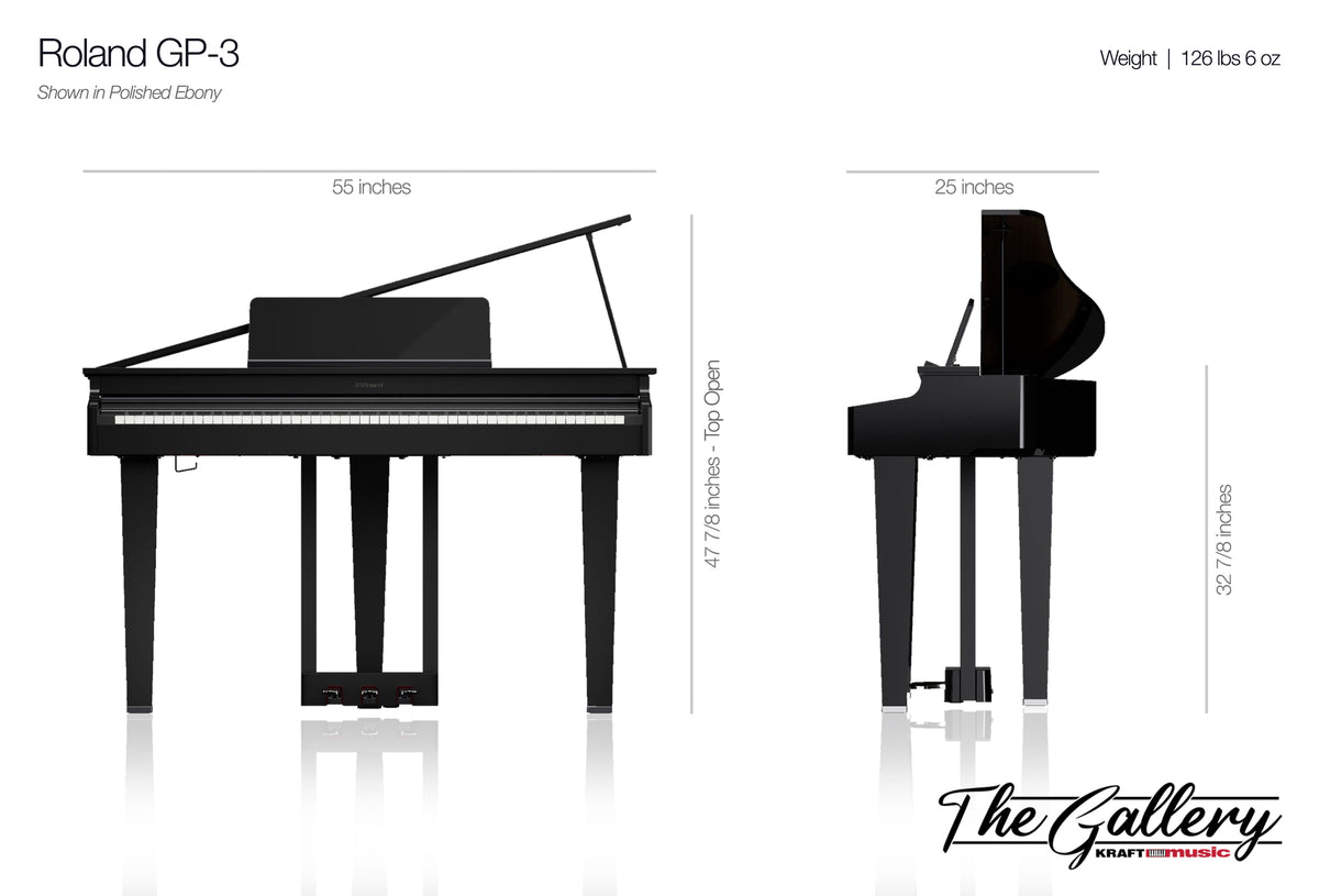 GP-3 dimensions and weight