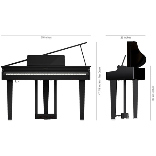 Roland GP-3 Dimensions