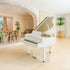 Roland GP-9M Digital Grand Piano with Moving Keys - Polished White