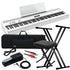 Roland FP-60X Digital Piano - White STAGE ESSENTIALS BUNDLE