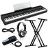 Roland FP-60X Digital Piano - Black KEY ESSENTIALS BUNDLE