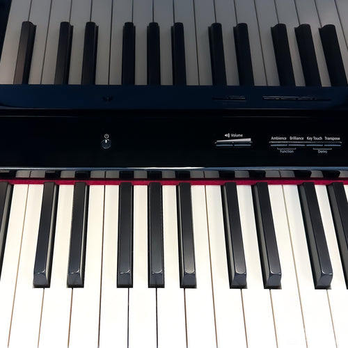 Roland GP609 Digital Grand Piano - Polished Ebony - Controls view 1