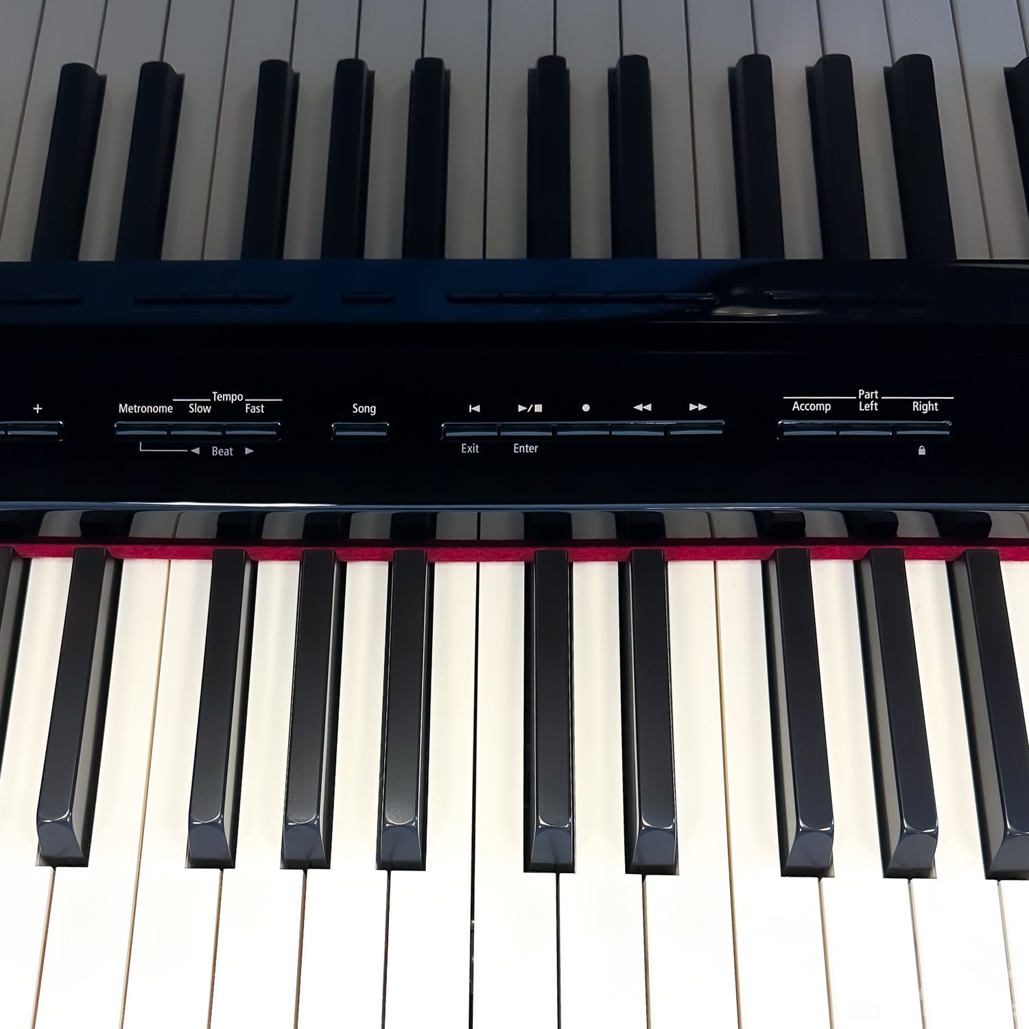 Roland GP609 Digital Grand Piano - Polished Ebony - Controls view 4