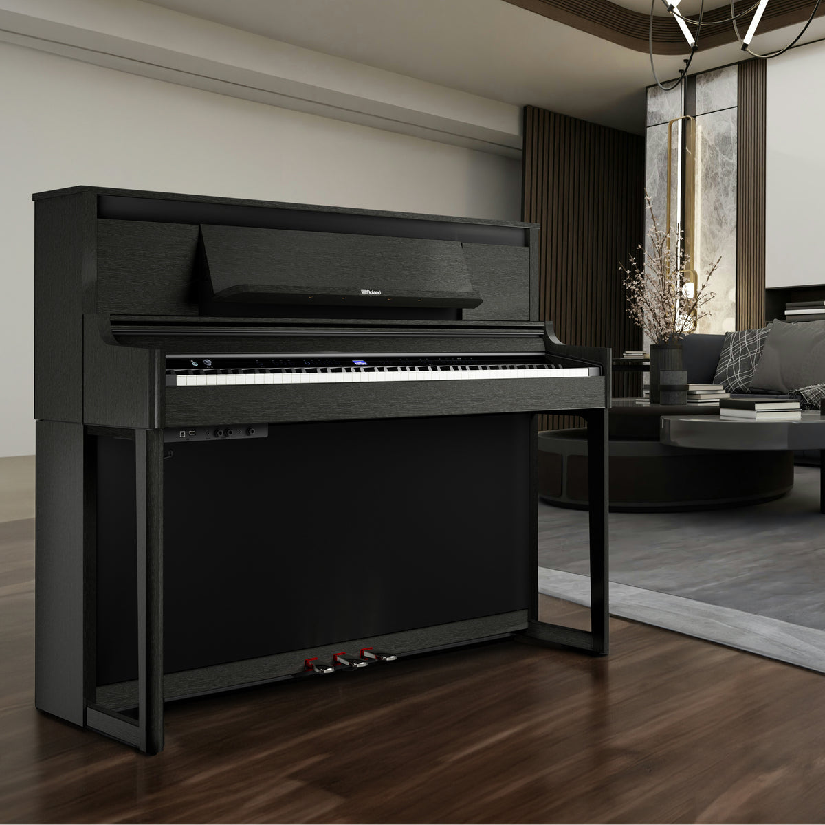 Roland LX-6 Digital Piano with Bench - Charcoal Black – Kraft Music