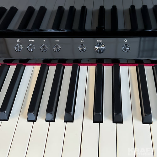 Roland LX708 Digital Piano - Polished Ebony - controls 3