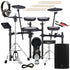 Collage of the Roland TD-07KVX V-Drums Electronic Drum Set COMPLETE DRUM BUNDLE