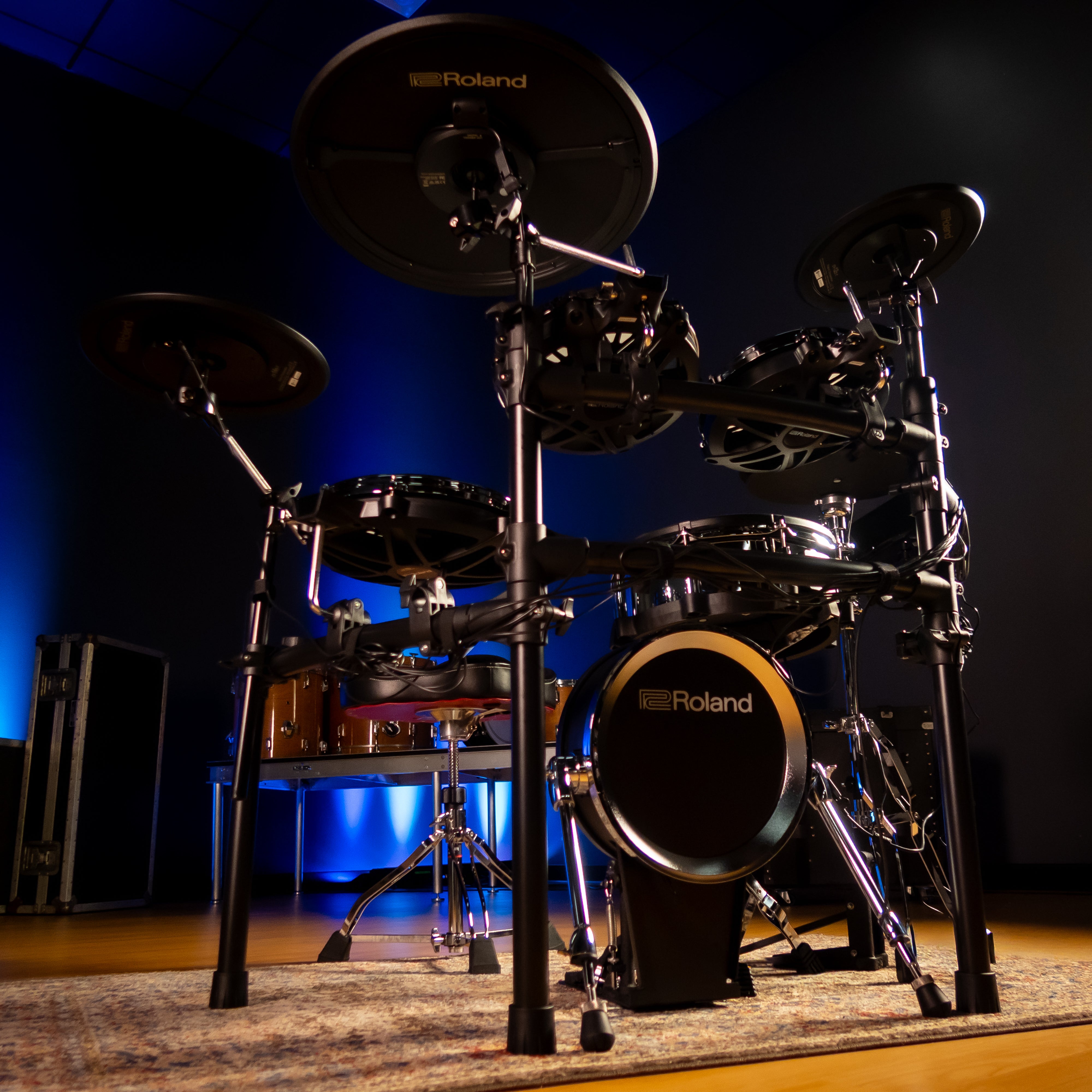 Roland V-Drums TD516 Electronic Drum Set, View 7