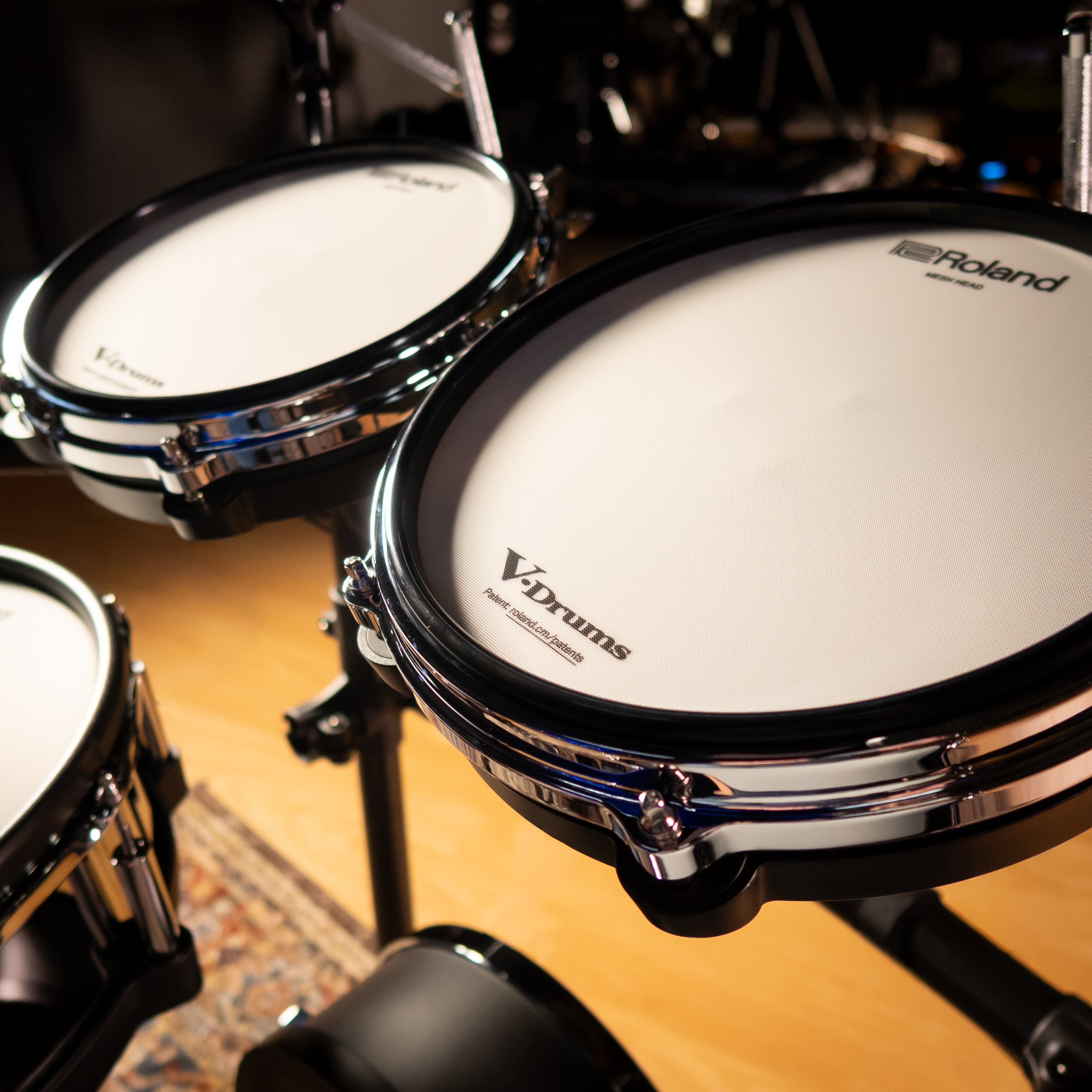 Roland V-Drums TD516 Electronic Drum Set, View 10
