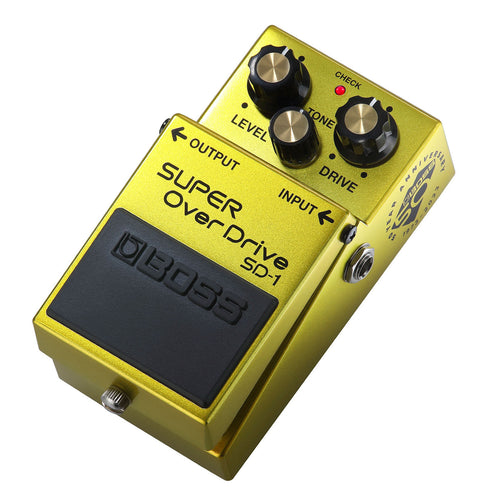 Boss SD-1 Super OverDrive 50th Anniversary Edition Pedal, View 1