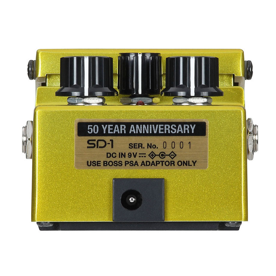 Boss SD-1 Super OverDrive 50th Anniversary Edition Pedal, View 2